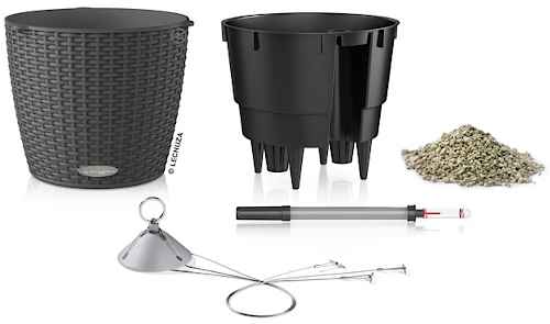 NIDO Cottage Granites Planters as Full Set